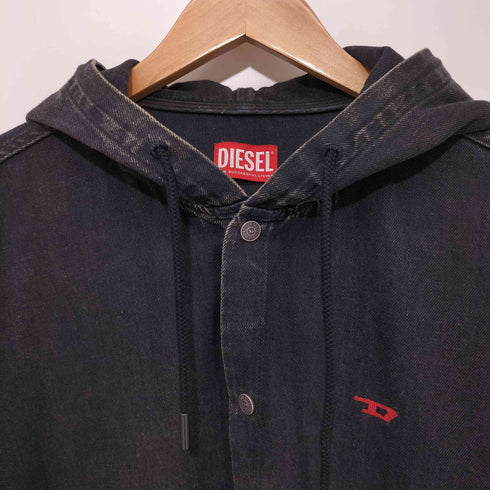 ディーゼル DIESEL 2024SS グレン・マーティンス期 D-DEWNY-HOOD デニムジャケット メンズ import:M