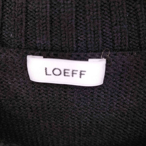 ロエフ LOEFF ダメージ ニット プルオーバー メンズ JPN:1