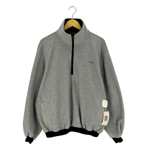 CANADA SPORTSWEAR カナダ製 フロント バック 刺繍 ハーフジップ フリースジャケット メンズ import:M
