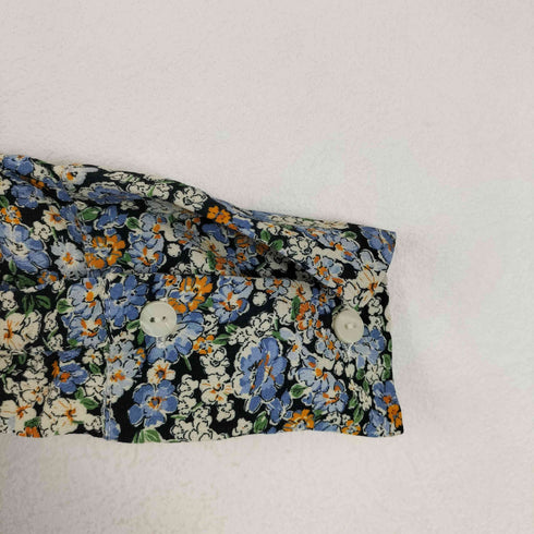 ザラ ZARA 小花柄レーヨンシャツ レディース xs