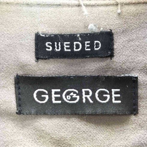 ジョージ GEORGE 90S-00S スウェードライクシャツ メンズ JPN:XL