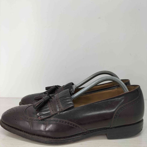 ジョンストンアンドマーフィー JOHNSTON&MURPHY TASSELED LOAFERS メキシコ製 メンズ UK:9
