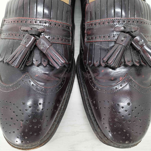 ジョンストンアンドマーフィー JOHNSTON&MURPHY TASSELED LOAFERS メキシコ製 メンズ UK:9