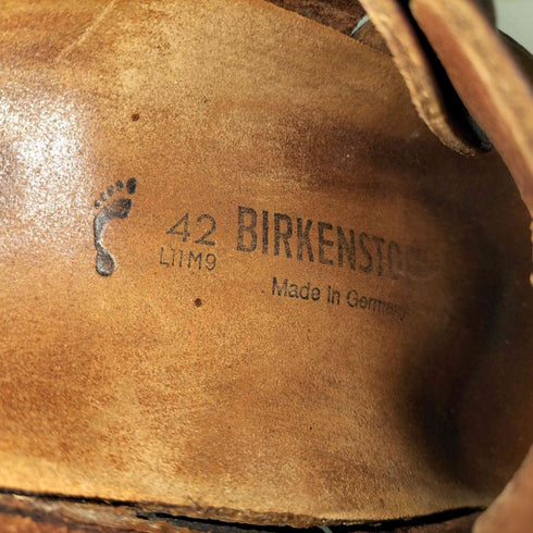 ビルケンシュトック BIRKENSTOCK London レザーサンダル メンズ EUR:42
