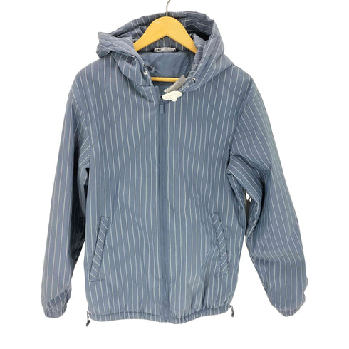 ザラ ZARA ストライプドローストリングジャケット メンズ import:S