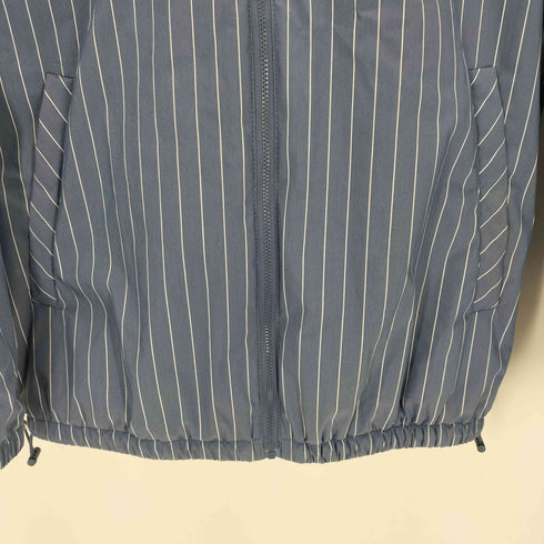 ザラ ZARA ストライプドローストリングジャケット メンズ import:S
