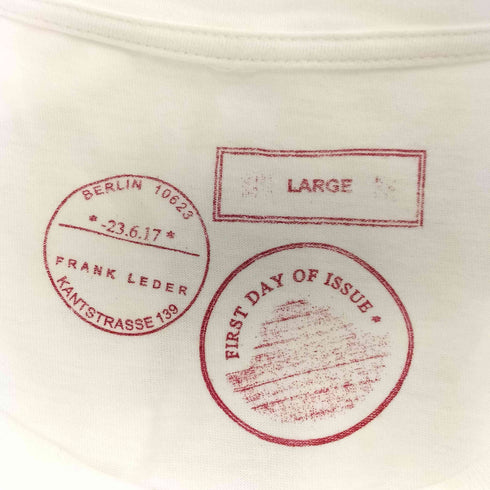 フランクリーダー FRANK LEDER ドイツ製 FIRST DAY OF ISSUE GRAPHIC S/S TEE メンズ JPN:L