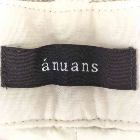 アニュアンス anuans リネンワイドレッグパンツ レディース JPN:S
