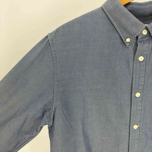 ザノースフェイス THE NORTH FACE コットン ポリ ミックスファブリック B.D シャンブレー シャツ メンズ import:XL