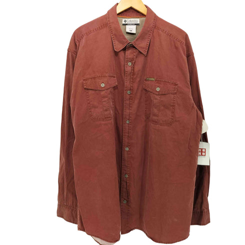 コロンビアスポーツウェア Columbia Sportswear 00S Metal Buttons L/S Chambray Shirt シャンブレーシャツ メンズ import:XL