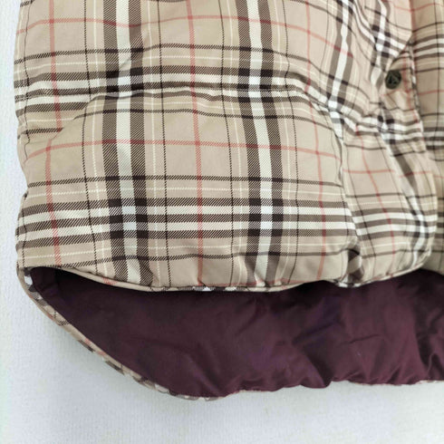 アクアスキュータム AQUASCUTUM チエック ダウンベスト レディース import:L