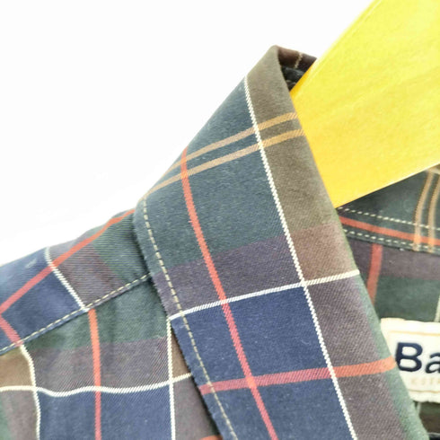 バブアー Barbour TAILORED FIT タータンチェック B.D L/S シャツ メンズ import:XL