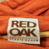 RED OAK 90S カレッジロゴ刺繍 フットボール プルオーバーパーカー メンズ import:L