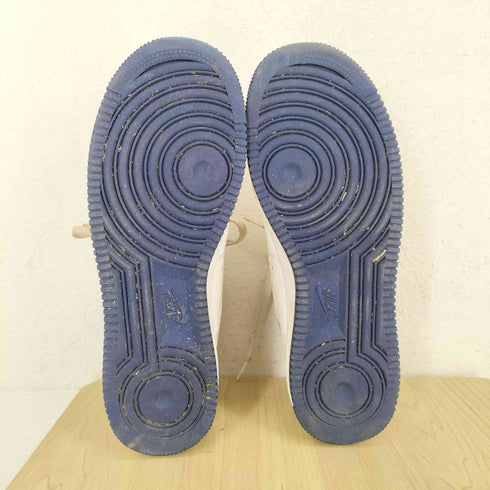 ナイキ NIKE AIR FORCE 1 07 WHITE DEEP ROYAL BLUE メンズ JPN:26.5