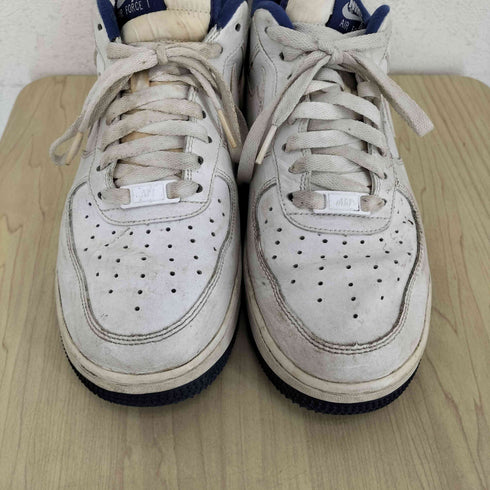 ナイキ NIKE AIR FORCE 1 07 WHITE DEEP ROYAL BLUE メンズ JPN:26.5