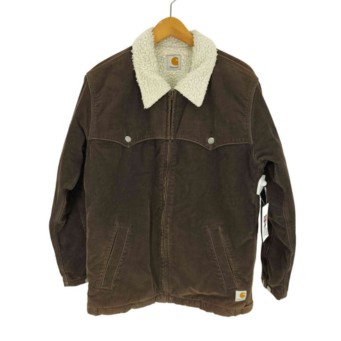 カーハート Carhartt ウエスタンヨーク ポケット ジップアップ ボア ランチジャケット メンズ import:M