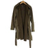 ザラ ZARA FAUX SUEDE JACKET フェイク スウェード ドレープ ガウン ジャケット レディース import:S