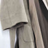 ザラ ZARA FAUX SUEDE JACKET フェイク スウェード ドレープ ガウン ジャケット レディース import:S