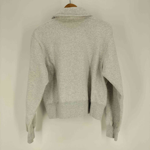 バズリクソンズ BUZZ RICKSONS ヒノヤ 別注 HALF ZIP SWEAT SHIRT USAFA プリント ハーフジップ スウェット シャツ TALONジップ レディース JPN:L