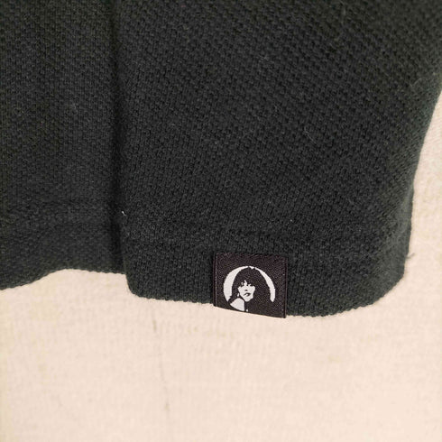 ヒステリックグラマー HYSTERIC GLAMOUR Soundo Of HISTERIC ヒスガール プリント 鹿の子 S/S ポロシャツ レディース JPN:S