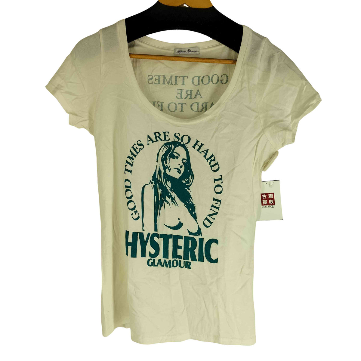 ヒステリックグラマー HYSTERIC GLAMOUR Y2K ヒスガール ヌード S/S T