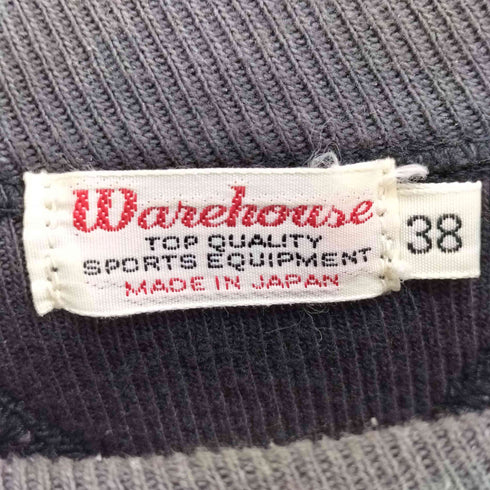 ウエアハウス WAREHOUSE 両Vガゼット クルーネック スウェット メンズ 38