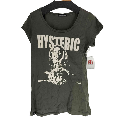 ヒステリックグラマー HYSTERIC GLAMOUR Y2K ヒスガール プリント S/S Tシャツ レディース FREE