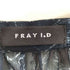 フレイアイディー FRAY I.D ラインアートシャーリングワンピ レディース 0