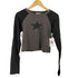 Mosaic Society Black star tee ラグランロングスリーブTシャツ Y2K レディース FREE