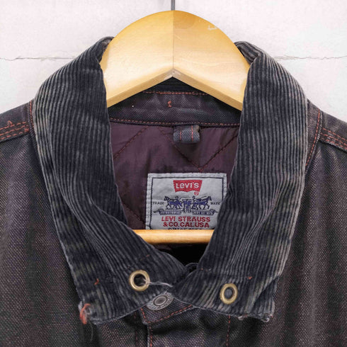 リーバイス Levis 78808-7884 後染め 襟コーデュロイ裏地キルティングカバーオールジャケット メンズ JPN:S