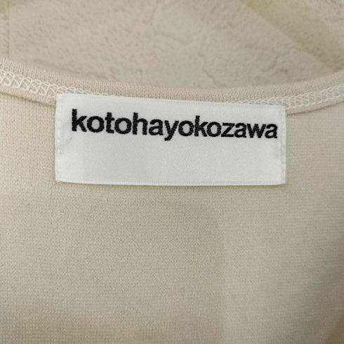 コトハヨコザワ kotohayokozawa Asymmetry T アシンメトリー レディース ONE SIZE