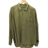 90S I.O.U. Authentic レーヨン ギャザーデザイン L/Sシャツ メンズ import:L