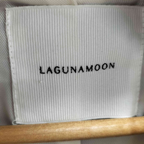 ラグナムーン LAGUNAMOON ラムウール カラーブロックコート レディース JPN:S