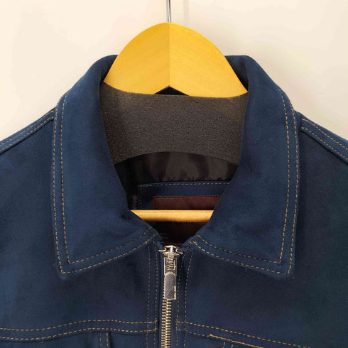 ザラマン ZARA MAN ジップアップスウェードジャケット メンズ import:L
