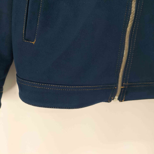 ザラマン ZARA MAN ジップアップスウェードジャケット メンズ import:L