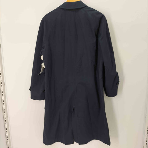 バーバリーズ BURBERRYS 80S 84年製 MADE IN INGLAND 裏地チェック比翼ステンカラーコート メンズ