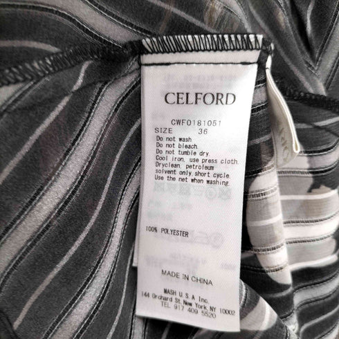 セルフォード CELFORD チューリッププリントワンピース レディース JPN:36