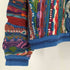 クージー COOGI 90S PURE NEW WOOL マルチカラー 総柄 3D ニット メンズ import:S
