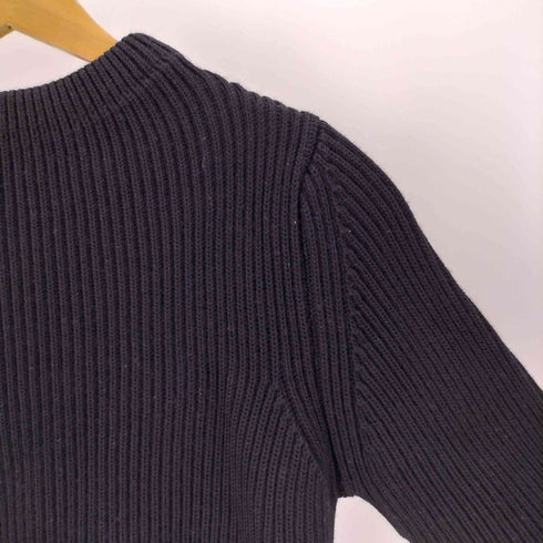 アンデルセンアンデルセン ANDERSEN-ANDERSEN 5GG THE NAVY CREW NECK LIGHT 畦編み クルーネック ニット サムホール メンズ import:XS