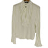 ザラ ZARA Long Sleeve Ruffle Blouse ワッフル フリル ブラウス レディース import:L