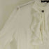 ザラ ZARA Long Sleeve Ruffle Blouse ワッフル フリル ブラウス レディース import:L
