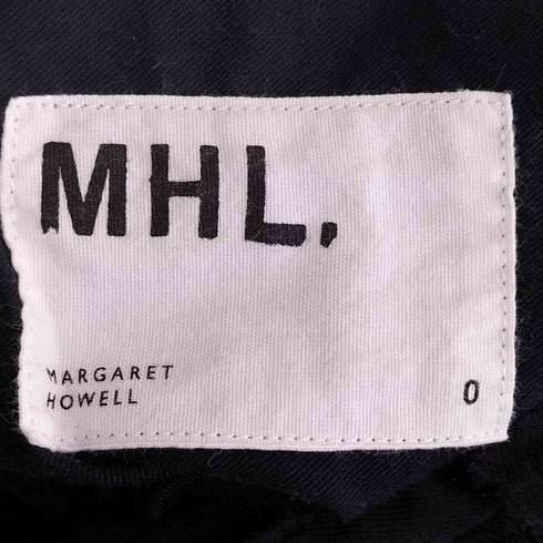 エムエイチエル MHL. ORGANIC LIGHT COTTON TWILL コットンツイル タック ワークパンツ メンズ JPN:0