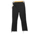 マザー mother INSIDER CROP STEP FRAY ブラックデニムパンツ レディース 27