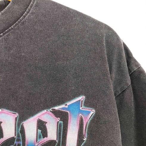 アリュール ARULE STREET RACER ダメージ プリント クルーネックTシャツ メンズ JPN:L
