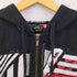 クイックシルバー Quiksilver Y2K パッチ ジップパーカー メンズ import:L