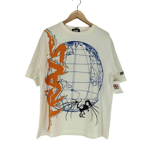 トラビス TRAVS フロントプリントクルーネックTシャツ メンズ JPN:L