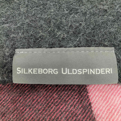silkeborg uldspinderi 大判 フリンジマフラー ベビーアルパカ メンズ