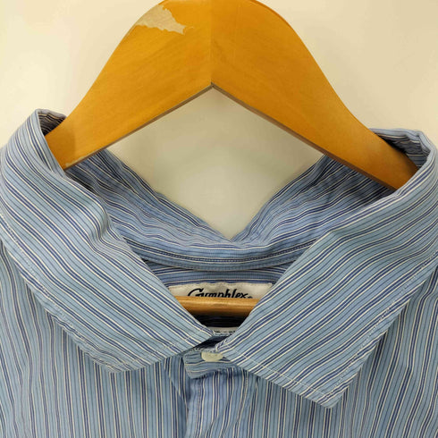 ジムフレックス GYMPHLEX オーバーサイズストライプ柄シャツ メンズ 14