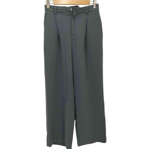 ビューティーアンドユースユナイテッドアローズ BEAUTY & YOUTH UNITED ARROWS ダブルクロスタックワイドパンツ レディース L