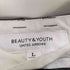 ビューティーアンドユースユナイテッドアローズ BEAUTY & YOUTH UNITED ARROWS ダブルクロスタックワイドパンツ レディース L